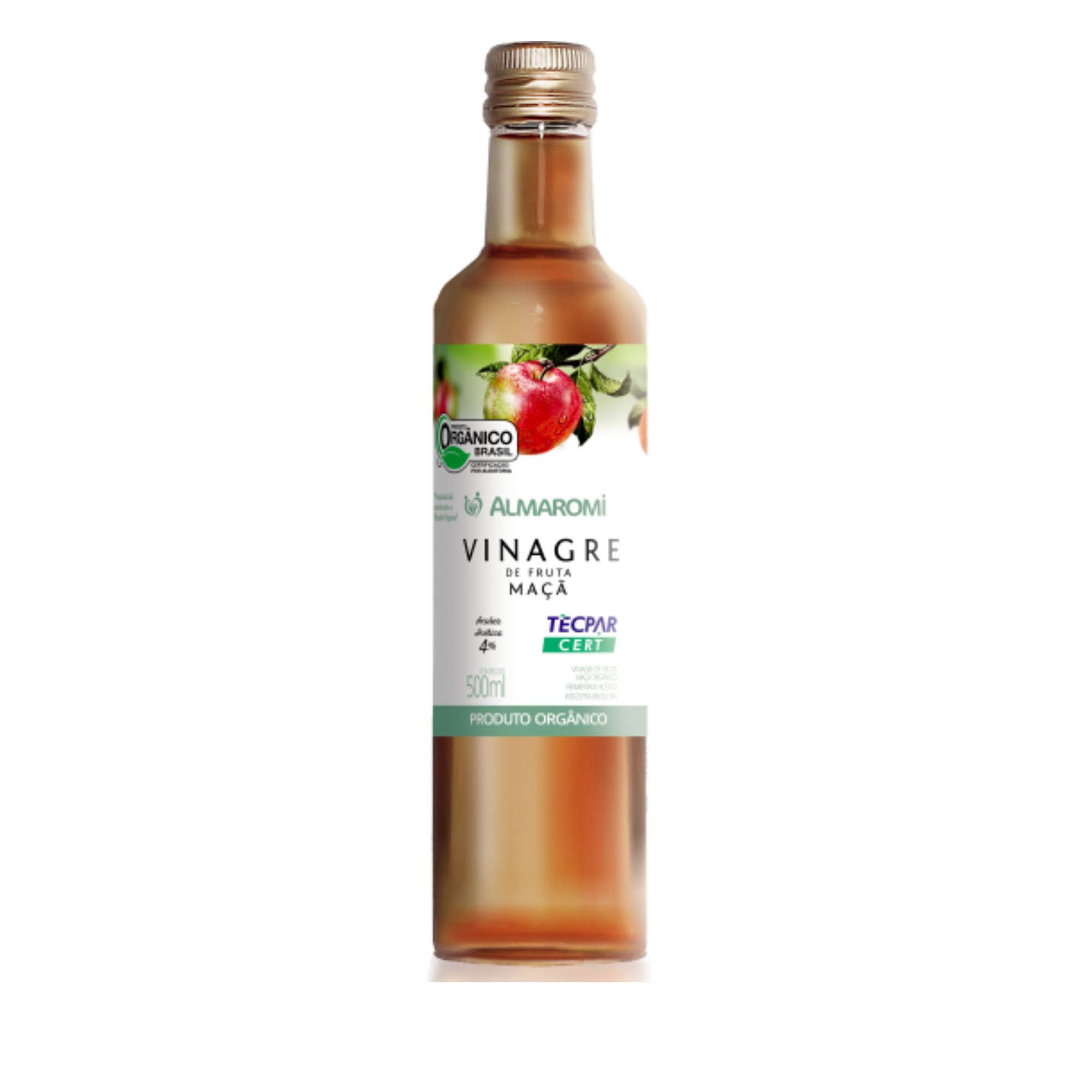 xr:d:DAFKXBL5a5Y:64,j:33880150160,t:22082801 Vinagre de Maca Organico Almaromi 500ml - Imagem 1